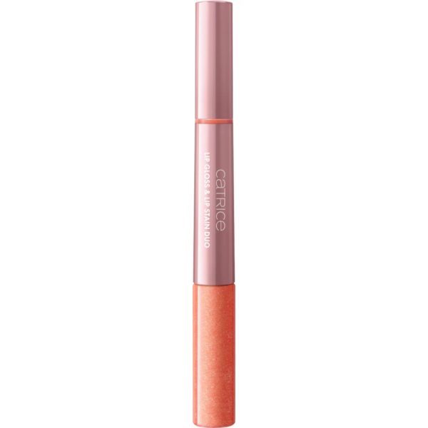 BRIDES & BESTIES Lip Gloss & Lip Stain Duo, lunga durata, effetto colorante, brillante, opaca (4.9ml) - Catrice