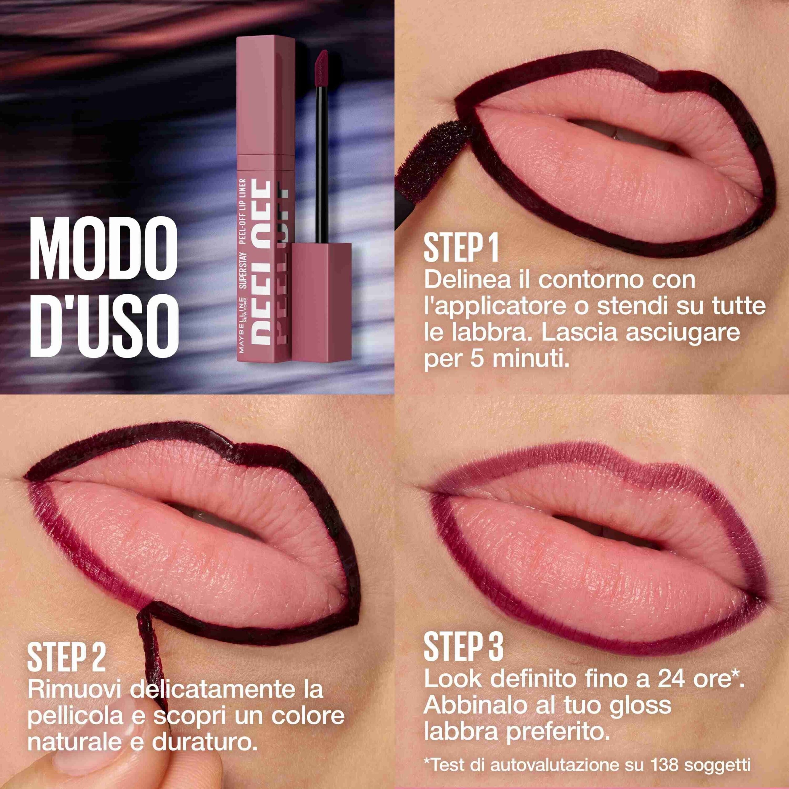 SUPER STAY PEEL OFF LINER Lip Liner 07 blaze - immagine 4