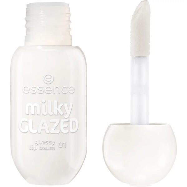 milky GLAZED balsamo labbra glossy 01 - Essence