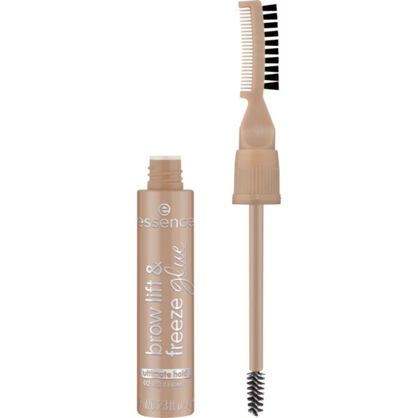 brow lift & freeze fissante sopracciglia 02 light brown  - Essence