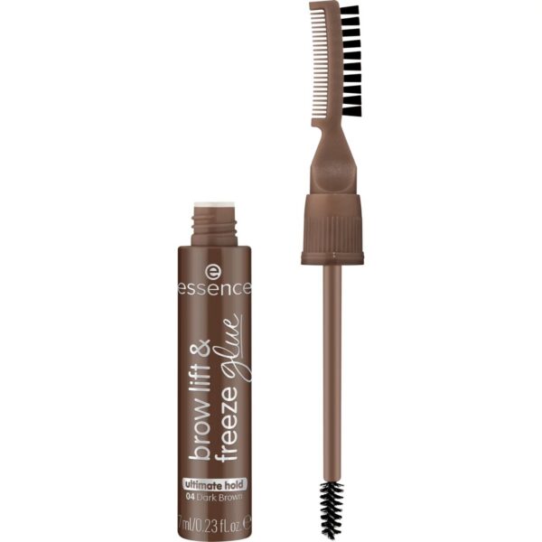 brow lift & freeze fissante sopracciglia 04 dark brown  - Essence