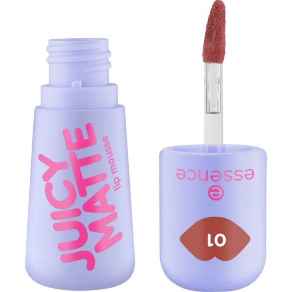 JUICY MATTE mousse labbra 01 - Essence