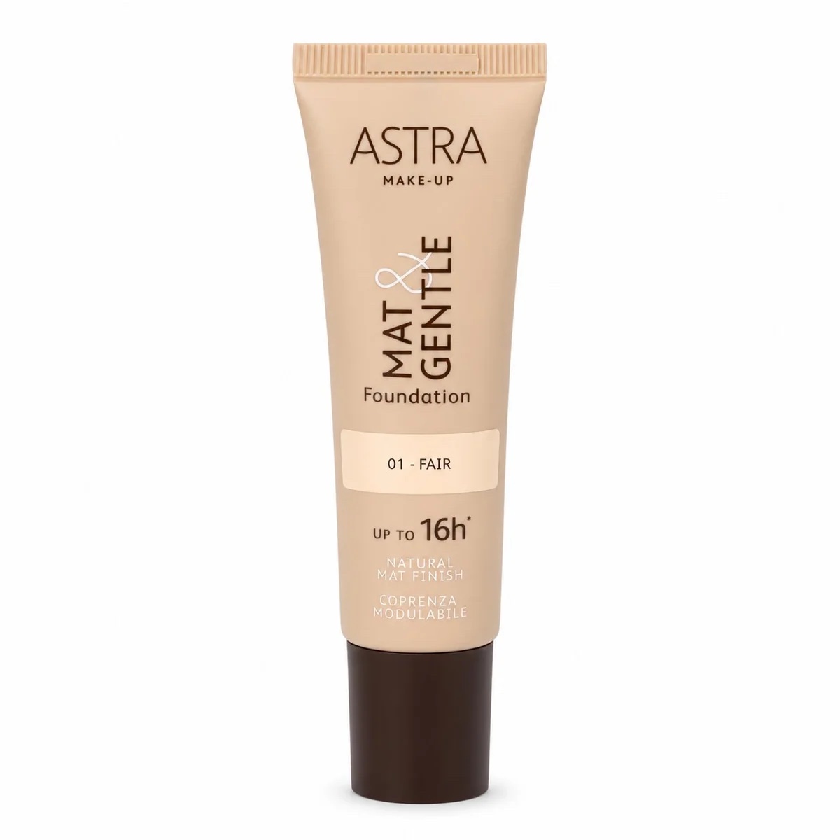 MAT&GENTLE FOUNDATION 01 fair - Fondotinta Opaco Naturale Astra